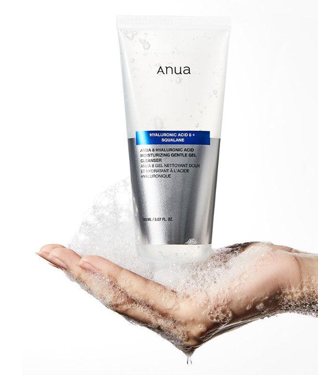 ANUA 8+ Hyaluronic Acid Moisturizing Gel Cleanser 150ml - Country Beautie