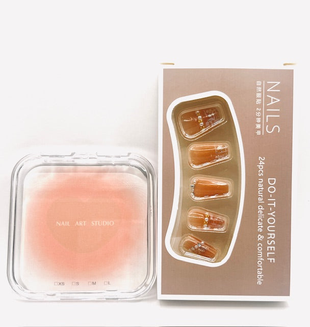 DIY Pearl Fragrance Mid Length Style - Press On Nails - Country Beautie