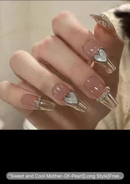 DIY Sweet & Cool Love Long Style - Press On Nail - Country Beautie