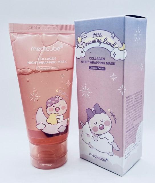 MEDICUBE Collagen Night Wrapping Mask 75ml Little Peach Edition - Country Beautie