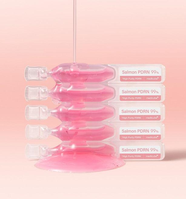 MEDICUBE PDRN 99% Pink Peptide One Day Serum 1.5ml* 10Caps - Country Beautie