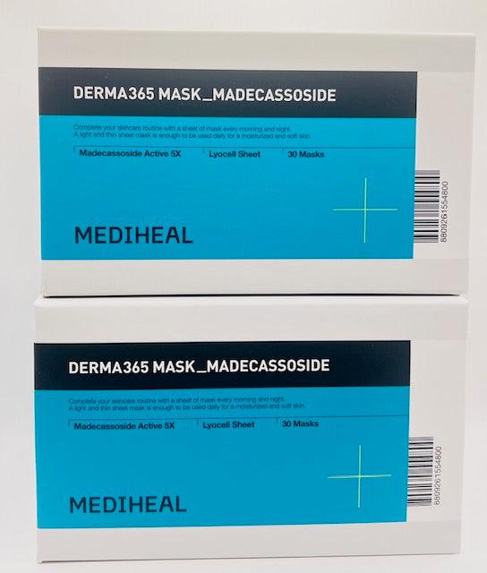 MEDIHEAL Derma 365 Mask Medecassoside 30 Masks - Country Beautie