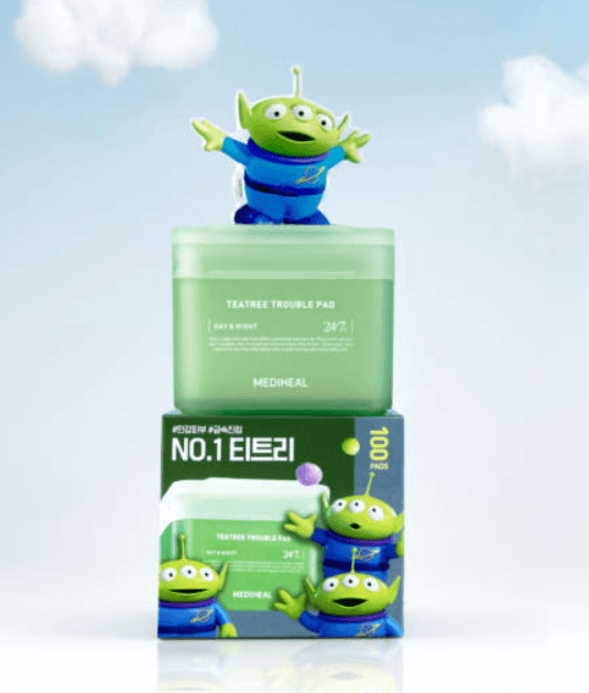 MEDIHEAL Tea Tree Trouble Pad 100P Disney Pixar Edition - Country Beautie