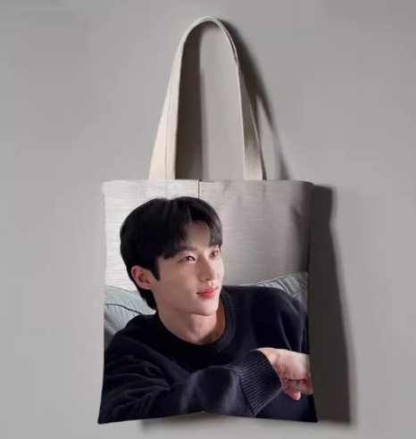 Byeon Woo-Seok Canvas Shoulder Bag - Country Beautie