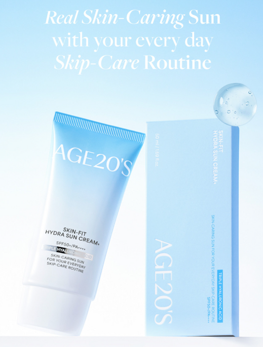 AGE 20's Skin-Fit Hydra Sun Cream+ 50ml - Country Beautie