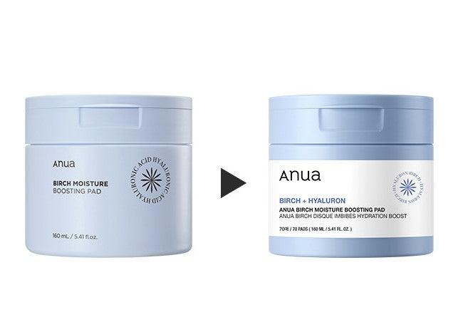 ANUA Birch Moisture Boosting Toner Pad 70P - Country Beautie