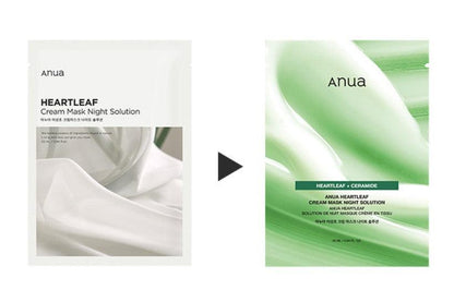 ANUA Heartleaf Cream Mask Night solution - Country Beautie