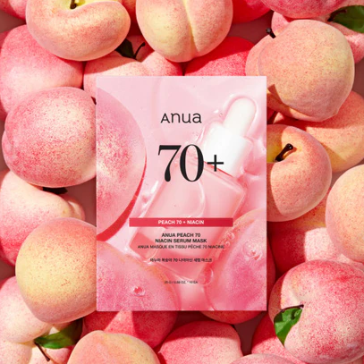 ANUA PEACH 70+ NIACIN SERUM MASK - Country Beautie