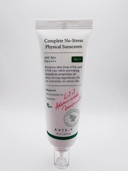 AXIS-Y Complete No-Stress Physical Sunscreen 50ml - Country Beautie