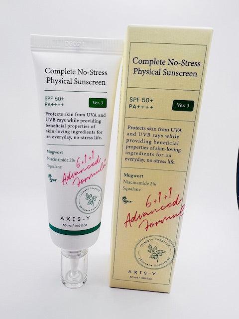 AXIS-Y Complete No-Stress Physical Sunscreen 50ml - Country Beautie