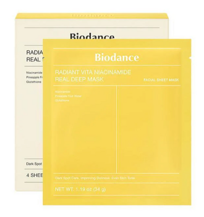 BIODANCE Radiant Vita Niacinamide Real Deep Mask