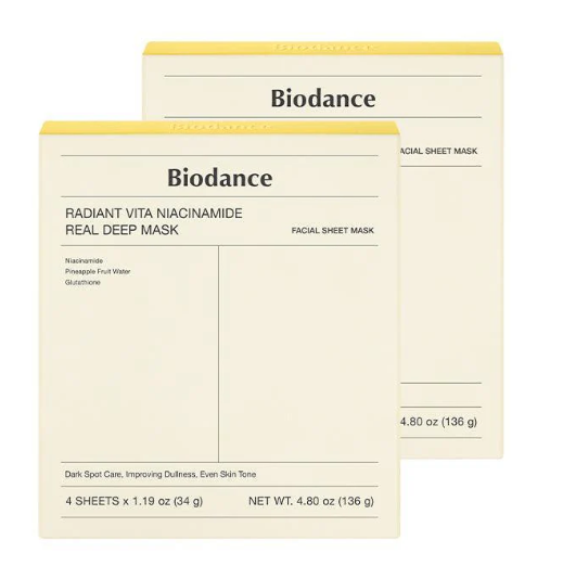 BIODANCE Radiant Vita Niacinamide Real Deep Mask