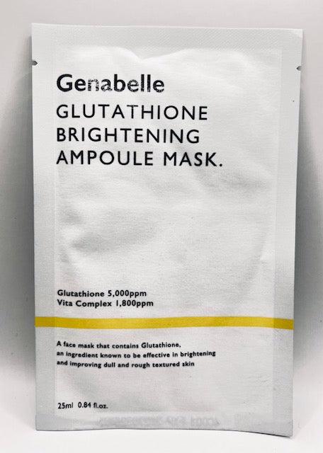 GENABELLE Glutathione Brightening Ampoule Mask - Country Beautie