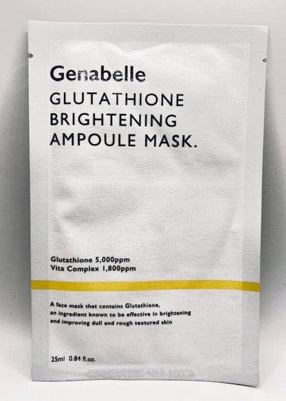 GENABELLE Glutathione Brightening Ampoule Mask - Country Beautie