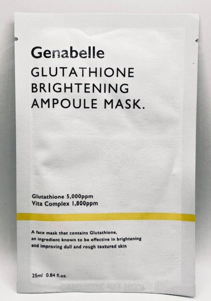GENABELLE Glutathione Brightening Ampoule Mask - Country Beautie