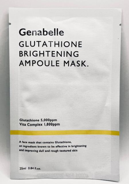 GENABELLE Glutathione Brightening Ampoule Mask - Country Beautie