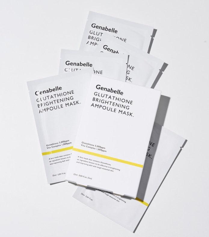 GENABELLE Glutathione Brightening Ampoule Mask - Country Beautie