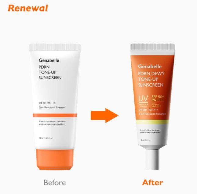 GENABELLE PDRN Dewy Tone-Up Sunscreen 40ml - Country Beautie