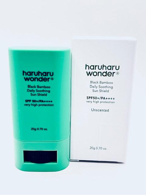 HARUHARU Wonder Black Bamboo Daily Soothing Sun Shield 20g - Country Beautie