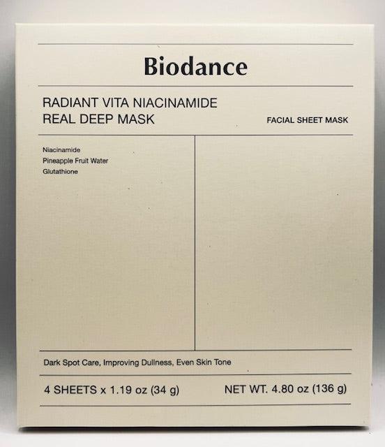 BIODANCE Radiant Vita Niacinamide Real Deep Mask - Country Beautie