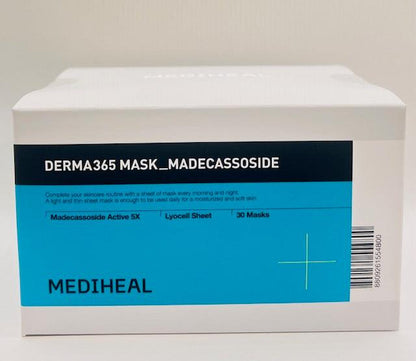 MEDIHEAL Derma 365 Mask Medecassoside 30 Masks - Country Beautie
