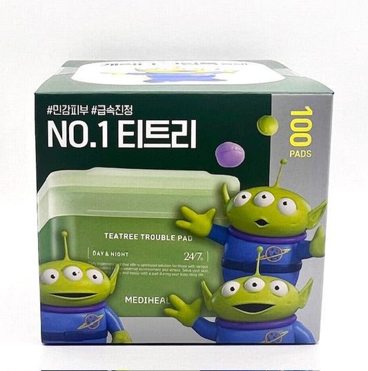 MEDIHEAL Tea Tree Trouble Pad 100P Disney Pixar Edition - Country Beautie
