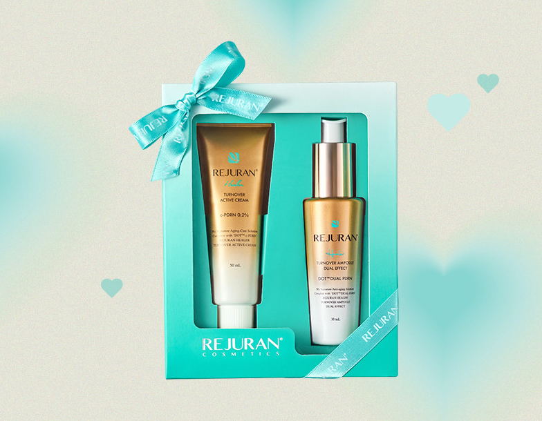 REJURAN Healer Turnover Ampoule Dual Effect 30mL + Active Cream 50mL (PDRN Planning Set)