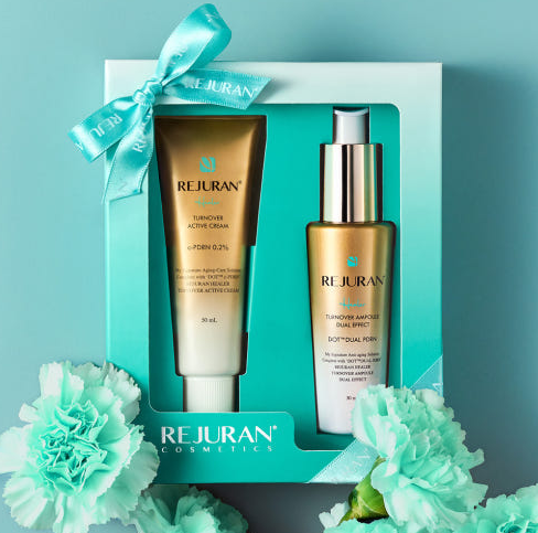 REJURAN Healer Turnover Ampoule Dual Effect 30mL + Active Cream 50mL (PDRN Planning Set)