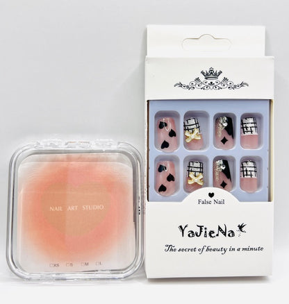 YAJIENA Fragrant Butterfly Short Style - Press On Nails - Country Beautie