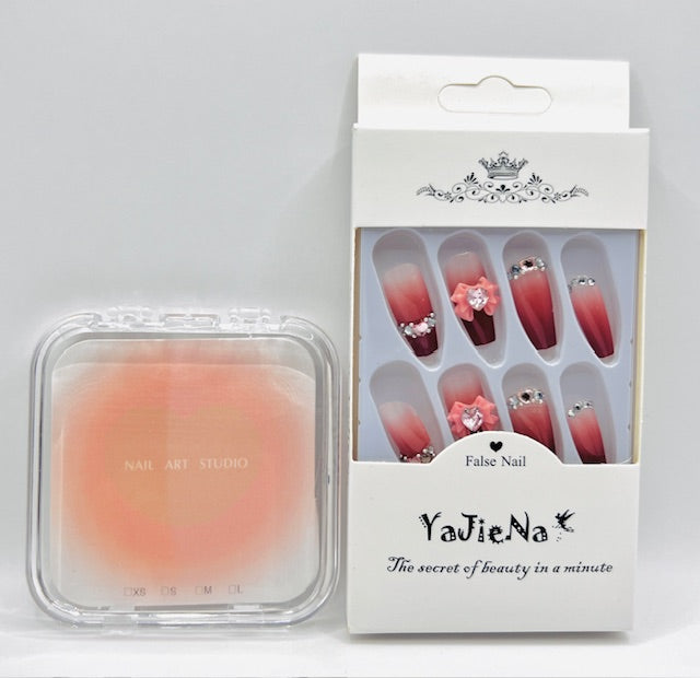 YAJIENA Fugitive Princess Long Style - Press On Nails - Country Beautie