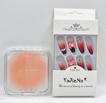 YAJIENA Fugitive Princess Long Style - Press On Nails - Country Beautie