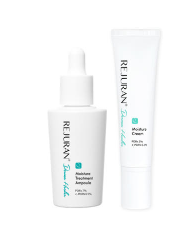 REJURAN Derma Healer Moisture Treatment Ampoule 30mL + Moisture Cream 60mL (PDRN Planning Set)